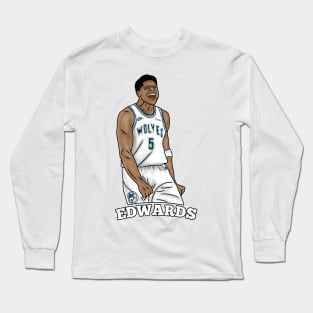 Anthony Edwards Celebration Long Sleeve T-Shirt